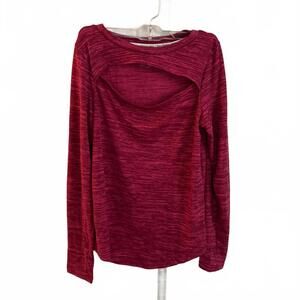 Juicy couture cut out long sleeve top